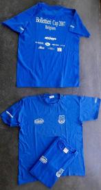LOT van 3 T-shirts "BOLLETTIERI CUP 2007" Royal Lambermont, Maat 52/54 (L), BOLLETTIERI, Blauw, Nieuw