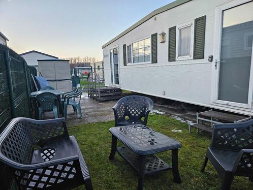 Wooncaravan te huur Nieuwpoort/Dunepark, Vakantie, Campings, Recreatiepark, Aan zee, Aan meer of rivier, Speeltuin, Tuin, Tv, Zwembad