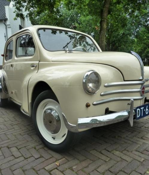 Renault 4CV, Auto's, Oldtimers, Particulier, Renault, Benzine, 4 deurs, Handgeschakeld, Stof, Ophalen