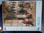 MB puzzel 1500, Hobby en Vrije tijd, Ophalen of Verzenden, Gebruikt