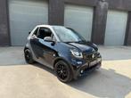 SMART FORTWO CABRIO  0.9 Turbo Passion DCT // CAMERA, Auto's, Smart, 898 cc, Zwart, Bedrijf, 2 deurs