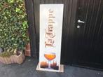 La Trappe emaillerie Belge reclamebord(blond!), Verzamelen, Ophalen, Zo goed als nieuw, Reclamebord