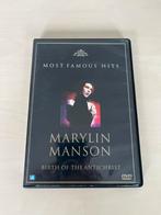 DVD Marylin Manson Most Famous Hits Birth of the Antichrist, Vanaf 12 jaar, Ophalen of Verzenden, Zo goed als nieuw, Muziek en Concerten