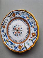 Antiek sierbord 'Deruta italia', Antiek en Kunst, Antiek | Keramiek en Aardewerk, Ophalen