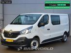 Renault Trafic 120pk L2H1 Dubbel Cabine Trekhaak Airco Cruis, Auto's, Voorwielaandrijving, Stof, Gebruikt, Euro 6