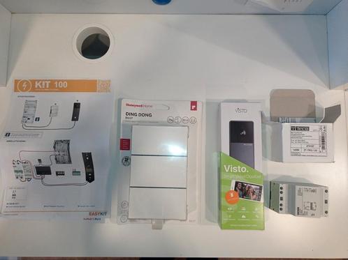 Video deurbel - complete easykit set, Huis en Inrichting, Deurbellen, Zo goed als nieuw, Ophalen of Verzenden