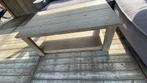 Steigerhouten salontafel 130x70x50, Huis en Inrichting, Ophalen, Zo goed als nieuw