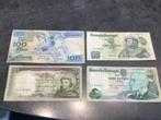 Portugal : lot de 4 billets différents, Timbres & Monnaies, Enlèvement ou Envoi, Billets de banque