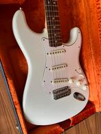 Fender American vintage 65 Stratocaster Olympic white, Musique & Instruments, Solid body, Utilisé, Fender