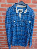 Flanellen hemd The vintage clothing co., Vêtements | Hommes, Chemises, Enlèvement ou Envoi, Porté, Bleu, Tour de cou 41/42 (L)