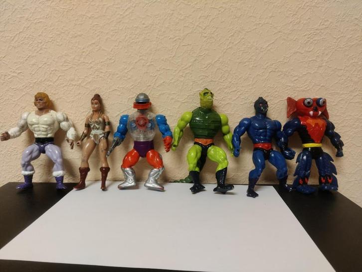 He-Man figuren lot, Verzamelen, Poppetjes en Figuurtjes, Gebruikt, Ophalen of Verzenden