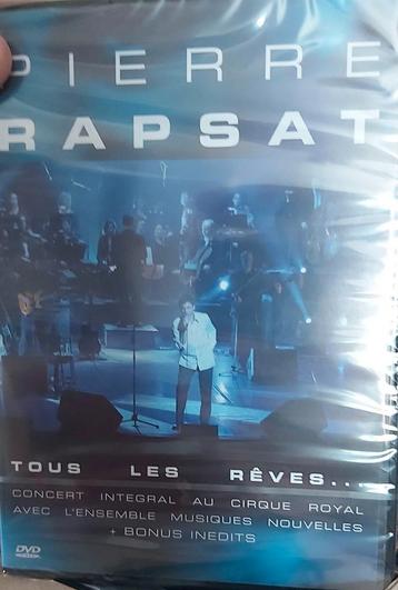 DVD Pierre Rapsat Concert Tous les rêves, Enlèvement ou Envoi, Neuf, dans son emballage