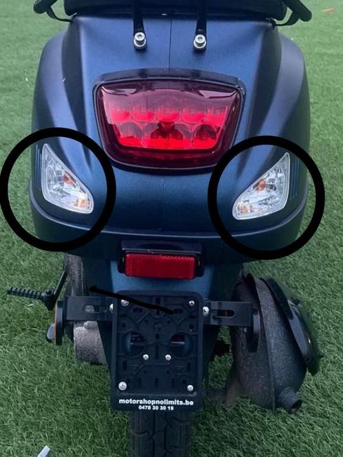 Btc riva/gts pinkers en uitlaat, Fietsen en Brommers, Snorfietsen en Snorscooters, Zo goed als nieuw, Overige merken, Ophalen
