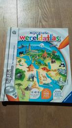 TIPTOI wereldatlas - boek zonder pen, Ophalen, Zo goed als nieuw, Puzzelen, Met geluid