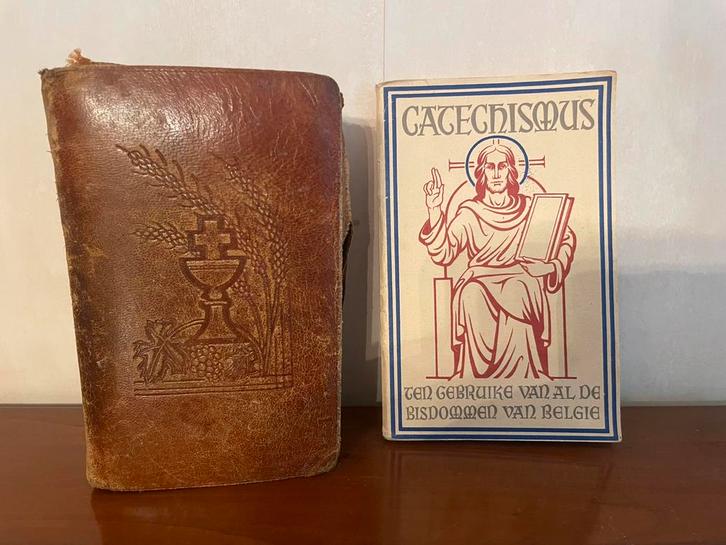 Antieke religieuze boeken, Antiek en Kunst, Antiek | Boeken en Manuscripten, Ophalen of Verzenden