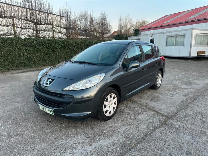 Peugeot 207sw 1.4i Garantie, Auto's, Peugeot, Bedrijf, Te koop, Benzine, Euro 4, Break, 5 deurs, Handgeschakeld, Bruin, Zwart