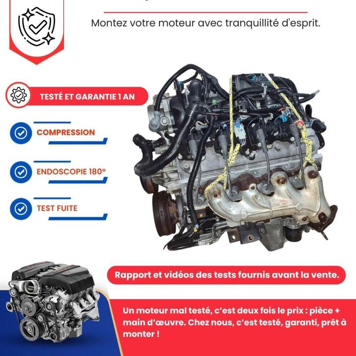 Complete motor hummer h2 6.0 v8 329cv import, Auto-onderdelen, Motor en Toebehoren, Hummer, Nieuw, Ophalen of Verzenden