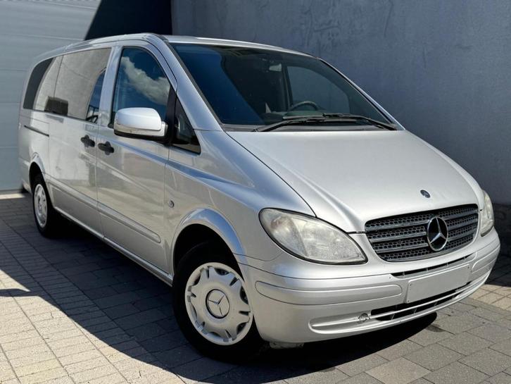MERCEDES VITO 2.2 DIESEL 2010 DUBBEL CABINE LICHTE VRACHT, Auto's, Bestelwagens en Lichte vracht, Particulier, Airconditioning