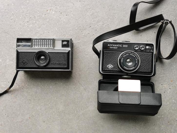 2 vintage fototoestellen Agfa - Afgfamatic - jaren '70, Verzamelen, Foto-apparatuur en Filmapparatuur, Fototoestel, 1960 tot 1980