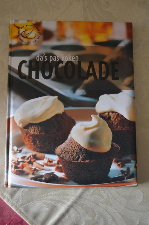 da's pas koken Chocolade, Hobby en Vrije tijd, Taarten en Cupcakes maken, Gebruikt, Boek of Tijdschrift, Taarten of Cupcakes, Ophalen of Verzenden