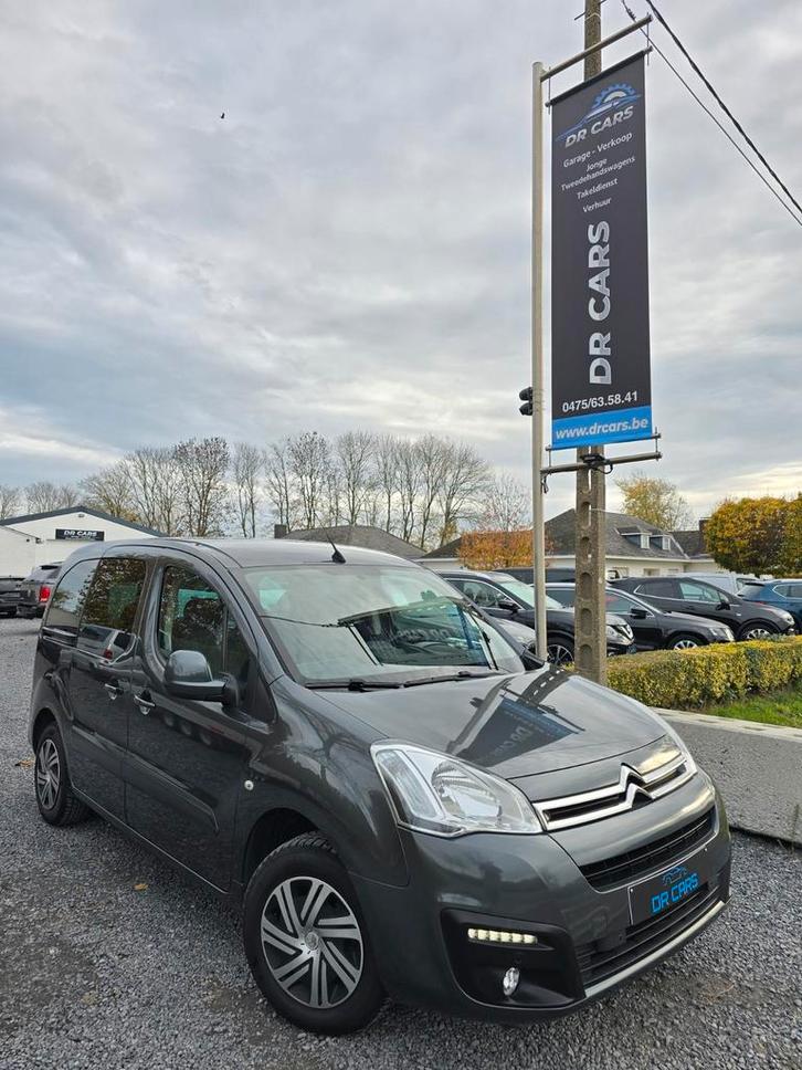 CITROËN BERLINGO MULTISPACE 5ZIT-BENZINE/CAMERA/CRUIS/PDC, Auto's, Citroën, Bedrijf, Te koop, Berlingo, Achteruitrijcamera, Bluetooth