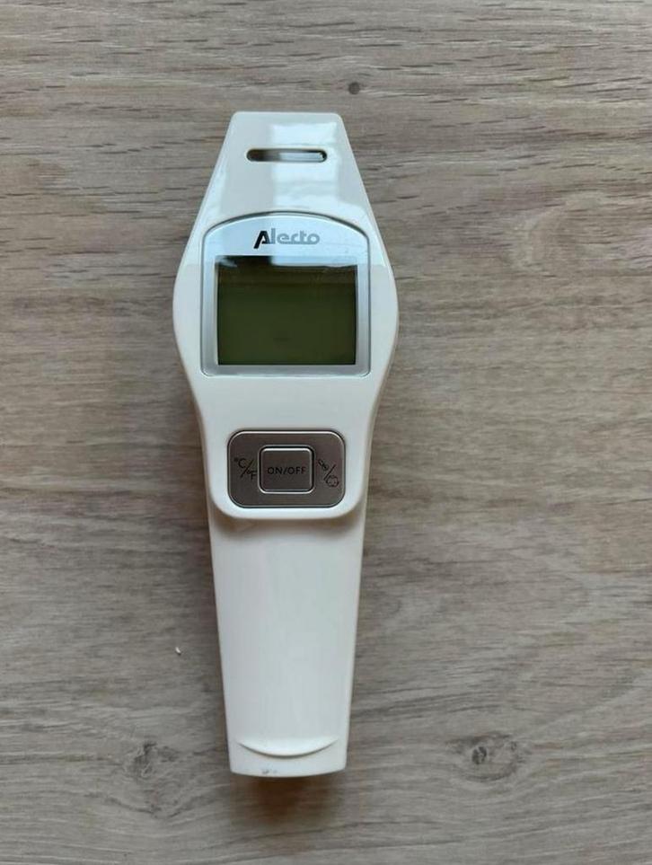 Alecto infrarood voorhoofd thermometer, Kinderen en Baby's, Badjes en Verzorging, Zo goed als nieuw, Ophalen of Verzenden