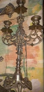 2 chandeliers 3 bras avec un manquement  et  beau christ, Autres matériaux, Enlèvement ou Envoi