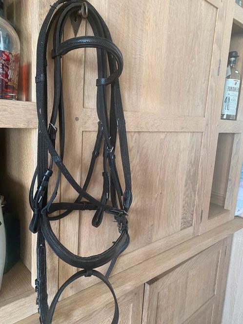Zadel Wintec en hoofdstel Fouganza, Dieren en Toebehoren, Paarden en Pony's | Hoofdstellen en Tuigage, Gebruikt, Ophalen