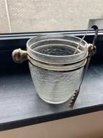 Ijsemmer uit glas, Ophalen