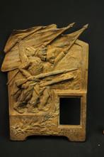 Prachtige WO1 Herdenkingsplaat Frankrijk 1914-1915, Enlèvement ou Envoi