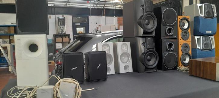 Audio apparatuur , Bose , JVC , Akai etc...., Audio, Tv en Foto, Overige Audio, Tv en Foto, Gebruikt, Ophalen