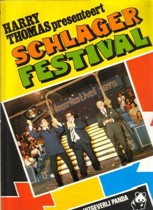(m18) Harry Thomas presenteert Schlager Festival, Boeken, Muziek, Gelezen, Verzenden