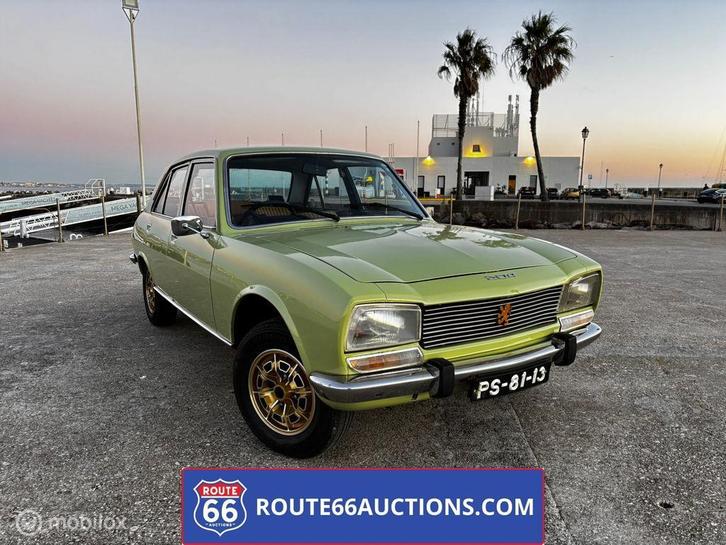 Peugeot 504 GR | 1979 | Route 66 Auctions, Auto's, Oldtimers, Bedrijf, Te koop, Peugeot, Benzine, Overige carrosserie, Handgeschakeld