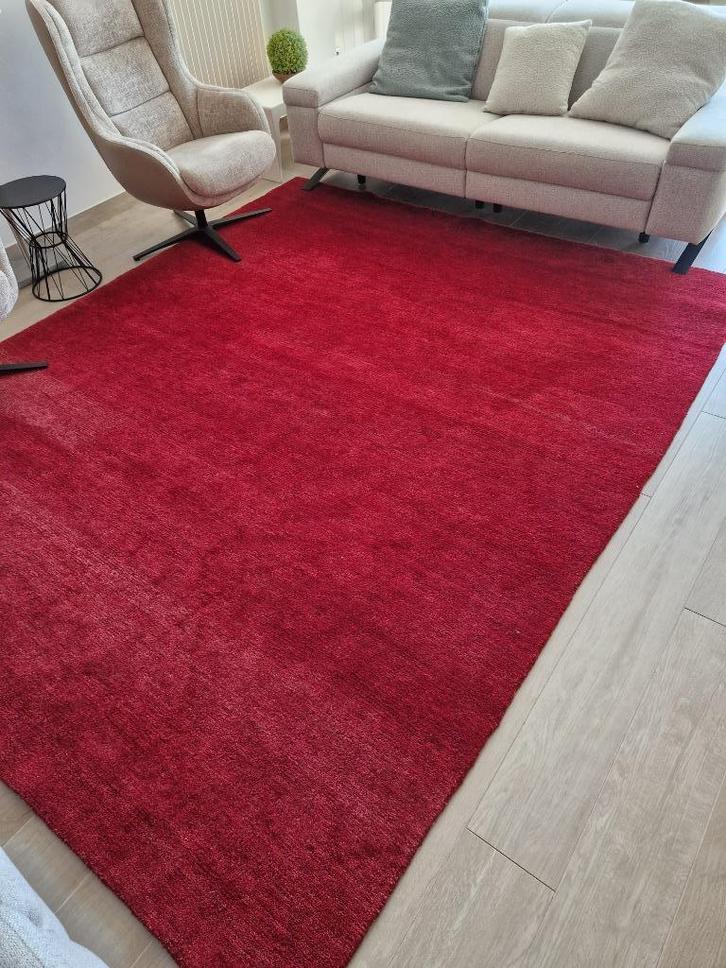 Tapijt wol Variation Red, Antiek en Kunst, Antiek | Tapijten, Tafelkleden en Textiel, Ophalen