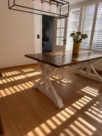 Schitterende massief houten tafel | Maisons du Monde, Huis en Inrichting, Tafels | Eettafels, Ophalen, Gebruikt, 200 cm of meer