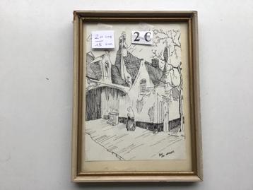 20 tal kaders aan 2 euro per kader beschikbaar voor biedingen