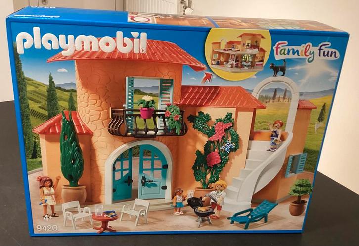 Playmobil 9420: Vakantiehuis., Kinderen en Baby's, Speelgoed | Playmobil, Nieuw, Complete set, Ophalen of Verzenden