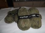 Pelote de laine Angélique (6 pelotes + ) vert., Hobby & Loisirs créatifs, Utilisé, Enlèvement ou Envoi