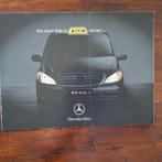 Mercedes - Een nieuwe licht op TAXI  vervoer... VIANO, Boeken, Auto's | Folders en Tijdschriften, Ophalen of Verzenden, Nieuw