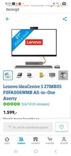 All-in-One Lenovo IdeaCentre, Ophalen, 2 tot 3 Ghz, 1512 GB, Zo goed als nieuw