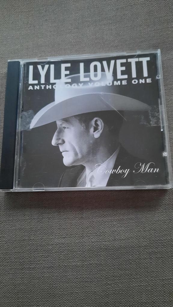 CD LYLE LOVETT Cowboy man - Anthology volume 1, Cd's en Dvd's, Cd's | Pop, Zo goed als nieuw, 1980 tot 2000, Ophalen of Verzenden