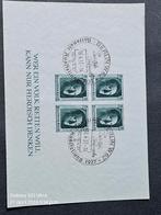 Duitse Rijk 1937 blok 8 ongetand, Postzegels en Munten, Postzegels | Europa | Duitsland, Ophalen of Verzenden, Gestempeld