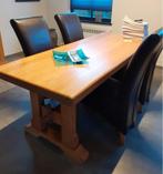 massief eiken tafel, Ophalen