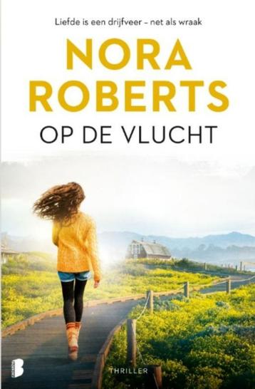 Nora Roberts Op de vlucht thriller beschikbaar voor biedingen