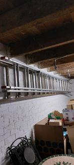 Ladder met 14 sporten, Ophalen, Gebruikt, Ladder, Opvouwbaar of Inschuifbaar