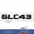 W253 C253 GLC43 AMG LOGO GLC 43 LETTERS ZWART EMBLEEM KOFFER