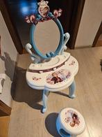 Smoby make uptafel frozen met krukje en accessoires, Ophalen, Gebruikt