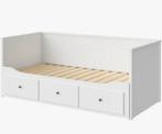 Lit Ikea Hemnes avec deux matelas, Maison & Meubles, Chambre à coucher | Lits, Enlèvement, Utilisé, Deux personnes