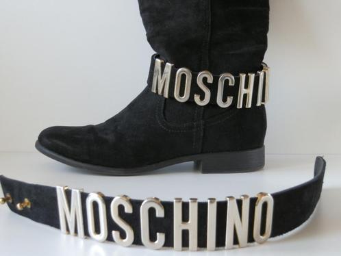 Moschino enkelbanden. Vintage., Kleding | Dames, Riemen en Ceinturen, Zo goed als nieuw, Minder dan 80 cm, 3 tot 5 cm, Overige kleuren