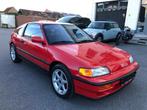 Honda CRX 1.6i 16v, Auto's, Honda, Voorwielaandrijving, 4 zetels, Stof, Zwart